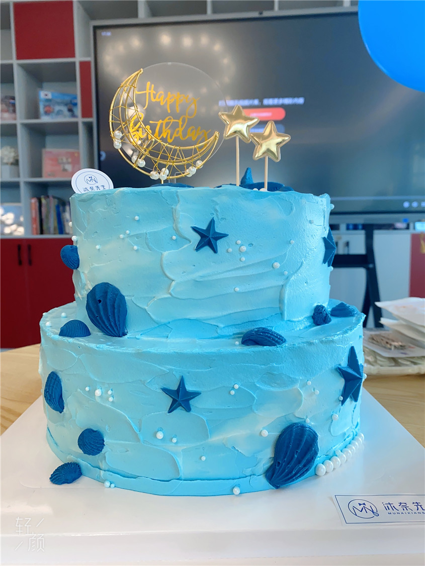 欢乐之蓝，起头开放